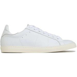 Iro White Leather Sneakers, 8
